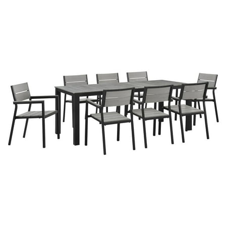 9 piece outdoor dining set cheap modway maine 9piece outdoor patio dining set multiple colors 9 piece outdoor dining set cheap modway maine 9piece outdoor patio dining set multiple colors